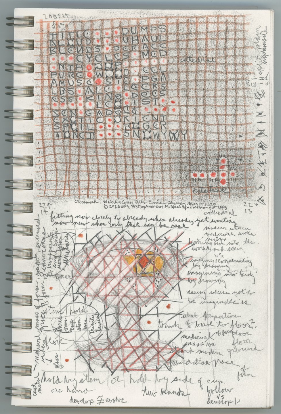 Crossword — painting